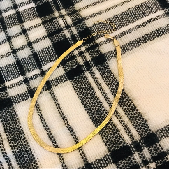 H&M Jewelry - Women’s Flat Herringbone Necklace